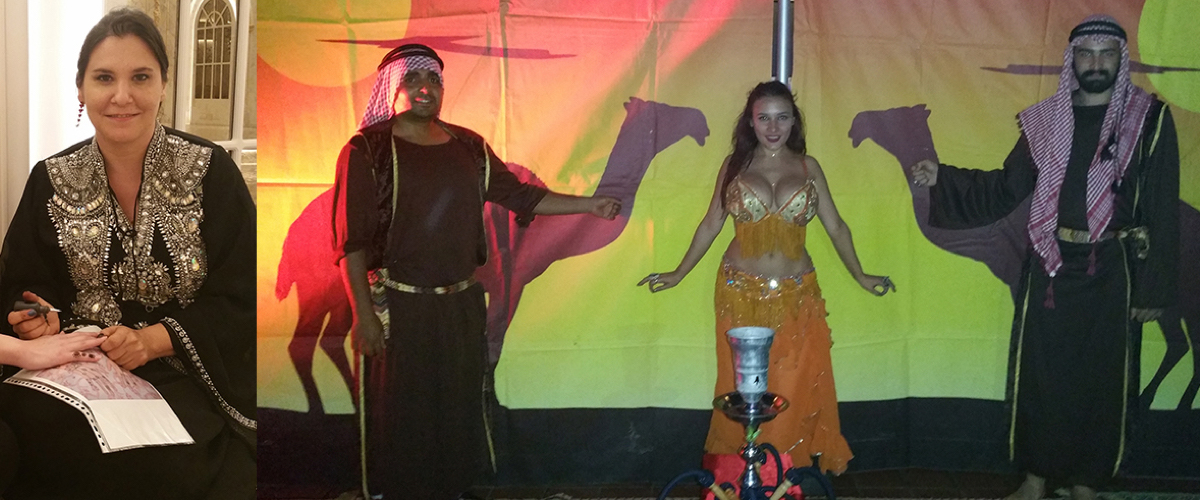 Shisha 1001 Nacht decoratie in stijl