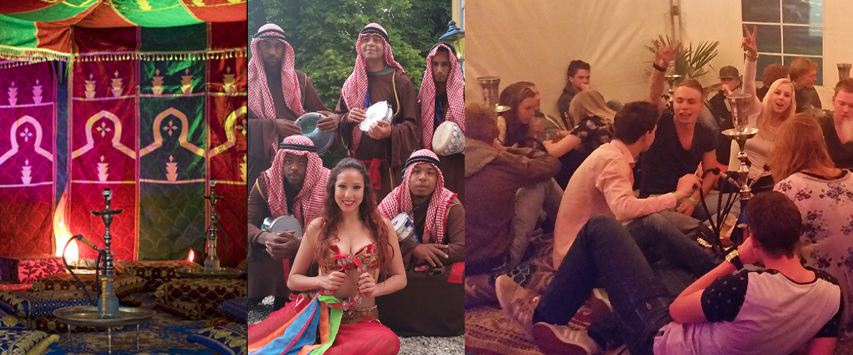 Shisha en Oosterse decorwanden