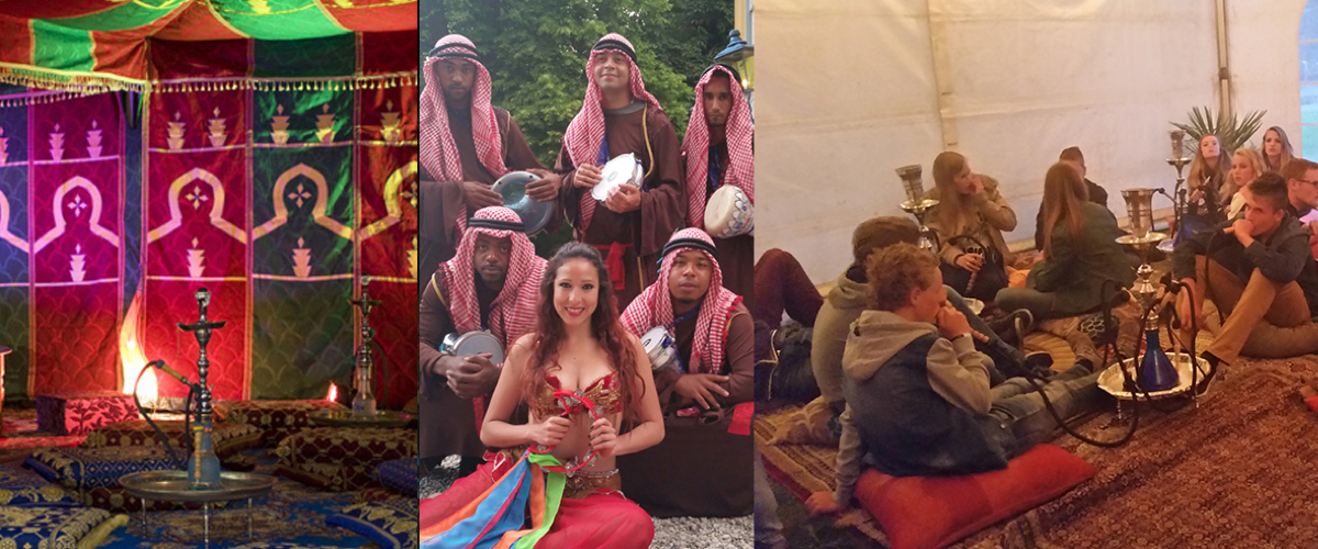 Shisha en Oosterse koperwarenn