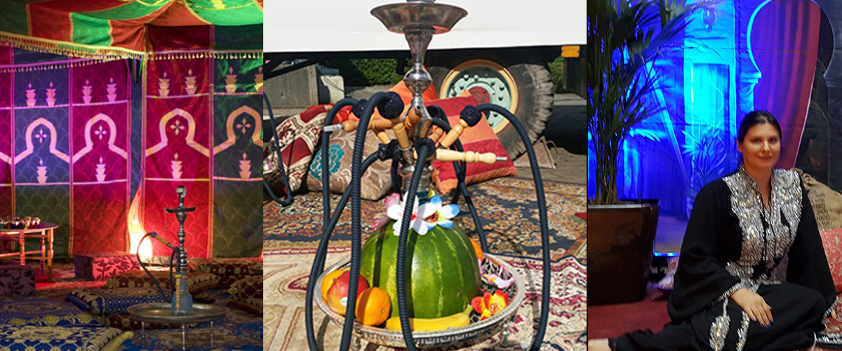 Shisha te huur voor een tent