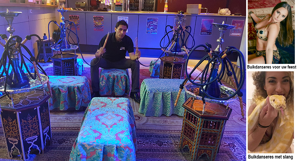 Shisha 1001 Nacht decoratie in stijl
