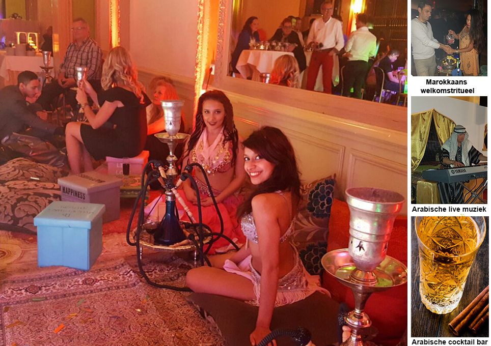 Shisha 1001 Nacht decoratie in stijl